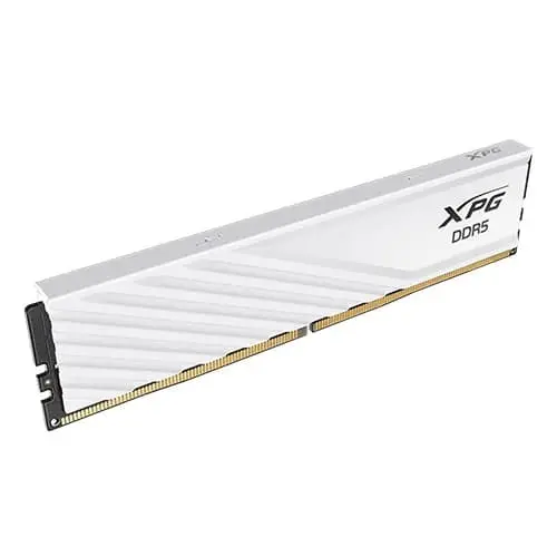 Adata XPG Lancer Blade 16GB (16GBx1) DDR5 6000MHz CL34 White Desktop RAM AX5U6000C3416G-SLABWH