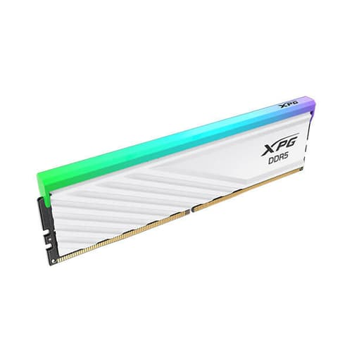ADATA XPG Lancer Blade RGB 16GB 6000MHz DDR5 White Memory AX5U6000C3016G-SLABRWH