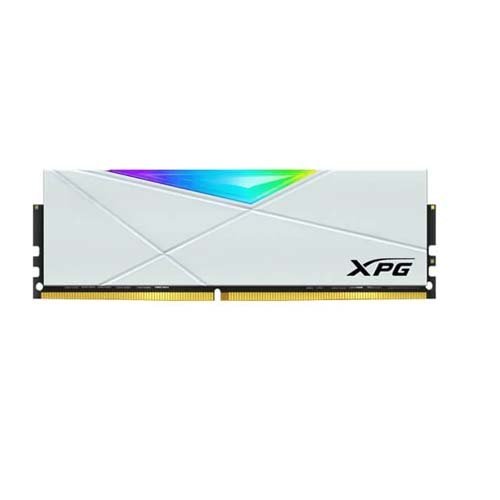 Adata XPG Spectrix D50 32GB (32GBx1) DDR4 3600MHz Desktop RAM (White) AX4U360032G18I-SW50