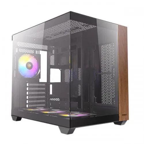 Antec CX800 Wood ARGB ATX Mid Tower Case (Black) CX800-WOOD-ARGB-BLACK