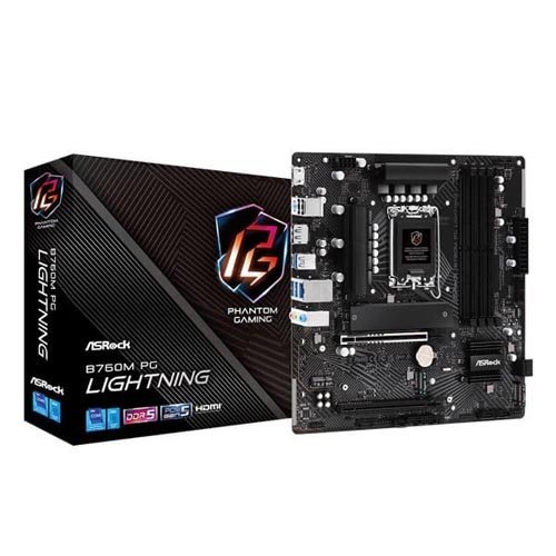 ASRock B760M PG Lightning Intel Motherboard