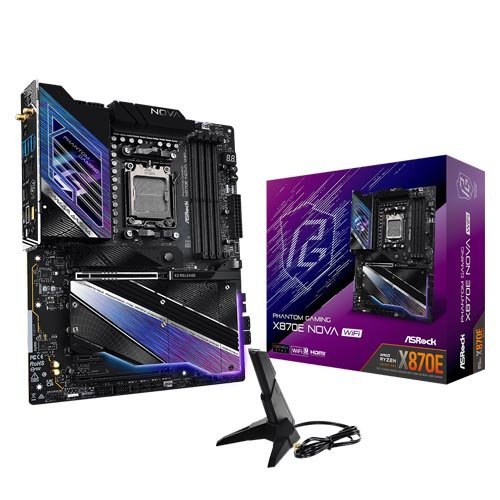 ASRock Phantom Gaming X870E Nova WiFi Motherboard