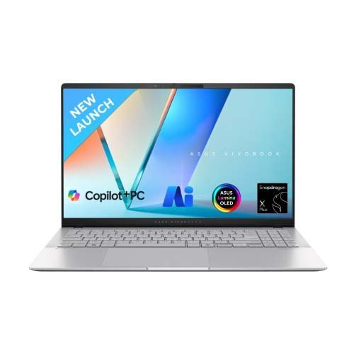 ASUS 15.6 inch Qualcomm SNAPDRAGON X PLUS X1P42100 16GB RAM 1TB SSD Qualcomm Adreno GPU Gaming Laptop S5507QA-MA551WS