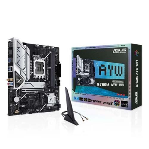 Asus B760M-AYW WIFI B760 Motherboard B760M-AYW-WIFI