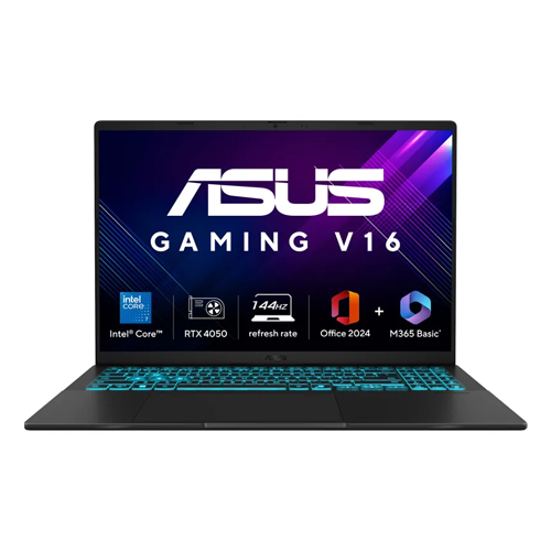 ASUS GAMING V16 16 Intel Core 7 240H RTX4050 6GB 16GB DDR5 RAM 512GB SSD Gaming Laptop V3607VU-RP275WS