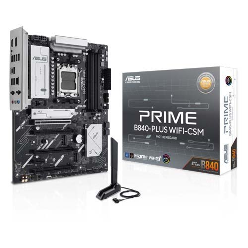 ASUS Prime B840-PLUS WIFI-CSM AMD B840 DDR5 Motherboard