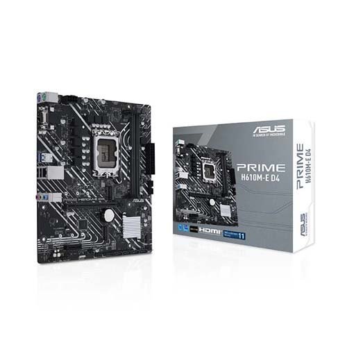 Asus Prime H610M-E D4 M-ATX DDR4 Motherboard