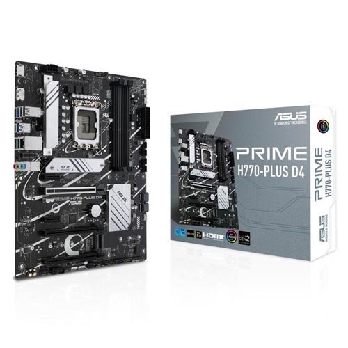 ASUS Prime H770-PLUS D4 Intel H770 LGA 1700 ATX Motherboard