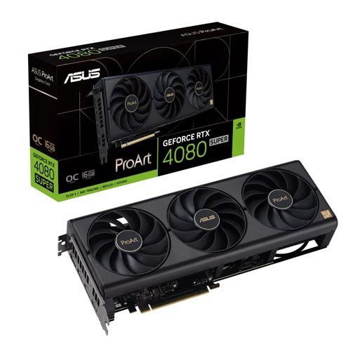 ASUS ProArt GeForce RTX 4080 SUPER 16GB GDDR6X OC Edition Graphic Card PROART-RTX4080S-O16G