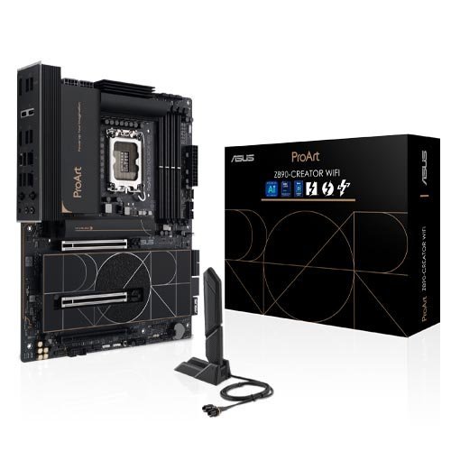 ASUS ProArt Z890 CREATOR WIFI Intel Z890 Chipset Motherboard ProArt Z890-CREATOR WIFI