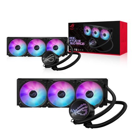 ASUS ROG Ryuo III 360 ARGB all-in-one liquid CPU cooler