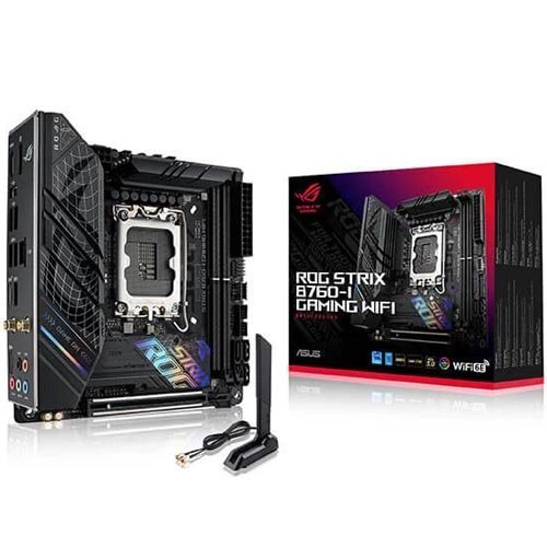 ASUS ROG STRIX B760-I GAMING WIFI Intel B760 LGA 1700 Mini-ITX B760 Motherboard