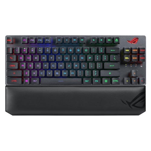 Asus ROG Strix Scope RX TKL Wireless Deluxe Gaming Keyboard with ROG RX Red Switches