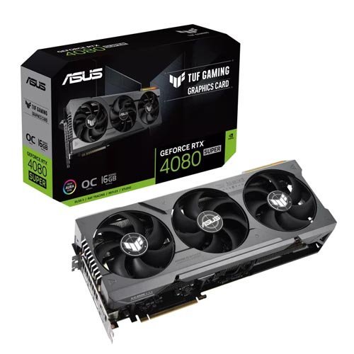 ASUS TUF Gaming GeForce RTX 4080 SUPER 16GB GDDR6X OC Edition Graphic Card TUF-RTX4080S-O16G-GAMING