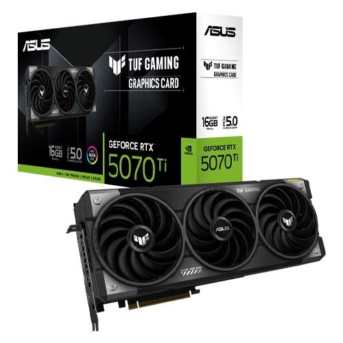 ASUS TUF Gaming GeForce RTX 5070 Ti 16GB GDDR7 Edition Graphic Card TUF-RTX5070TI-16G-GAMING