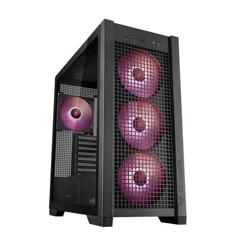 Asus TUF Gaming GT302 ARGB Eatx Mid Tower Cabinet Black