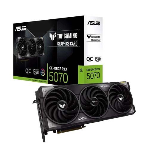 Asus Tuf Gaming RTX 5070 OC Edition 12GB GDDR7 Graphics Card TUF-RTX5070-O12G-GAMING