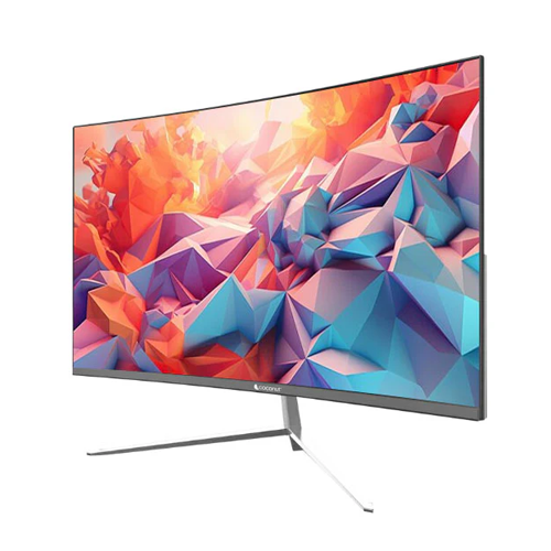 Coconut 27HDXC 27 inch Frameless Ultra Slim Curved Monitor, 100 Hz Refresh Rate, 1080p