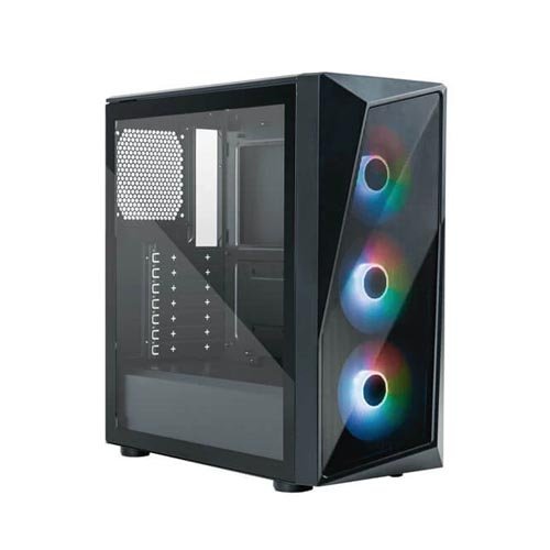 Cooler Master CMP520 ARGB Mid Tower ATX Cabinet (Black) CP520-KGNN-S00