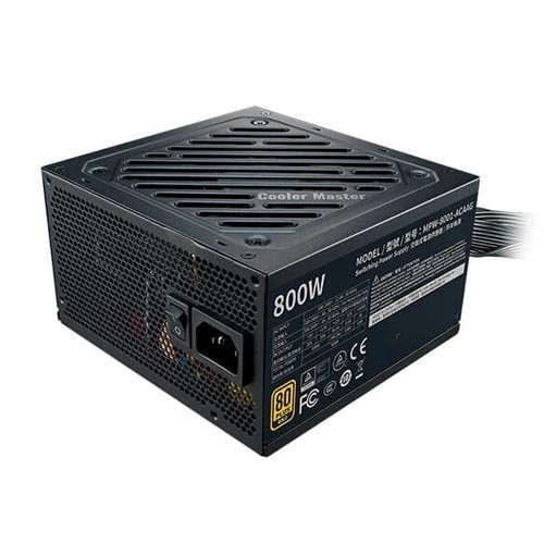 Cooler Master G800 80 Plus Gold Non Modular Power Supply MPW-8001-ACAAG-IN