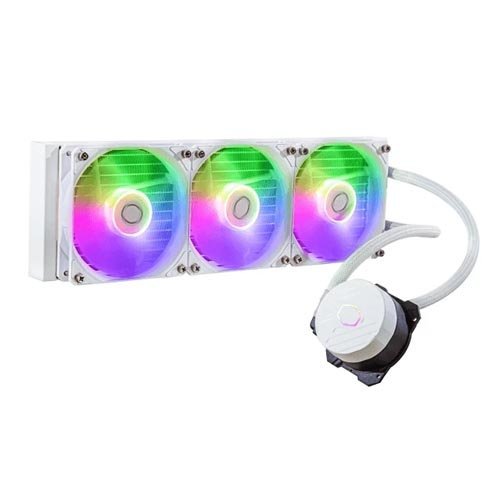 Cooler Master MasterLiquid ML360L Core ARGB 360mm CPU Liquid Cooler (White) MLW-D36M-A18PZ-RW