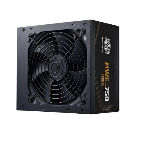 Cooler Master MWE Bronze 750 V3 ATX 3.1 80 Plus Bronze SMPS MPE-7501-ACABW-3BIN