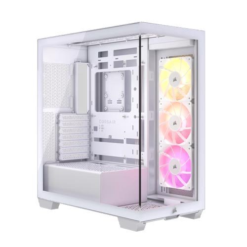 Corsair 3500X ARGB Mid-Tower PC White Cabinet CC-9011279-WW