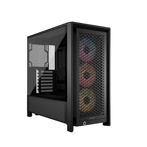 Corsair FRAME 4000D RS ARGB Mid Tower Black Cabinet CC-9011296-WW