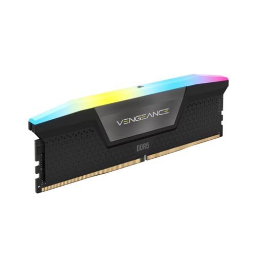 Corsair Vengeance RGB 16GB (16GBX1) DDR5 5200MHz C40 Memory Kit CMH16GX5M1B5200C40