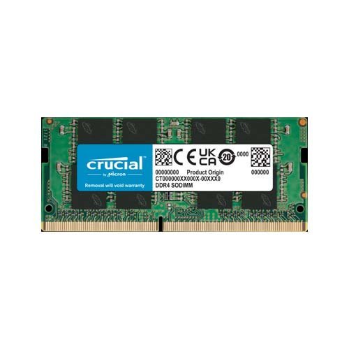 Crucial 16GB Laptop DDR4 3200 MHz SODIMM Laptop Memory CT16G4SFRA32A