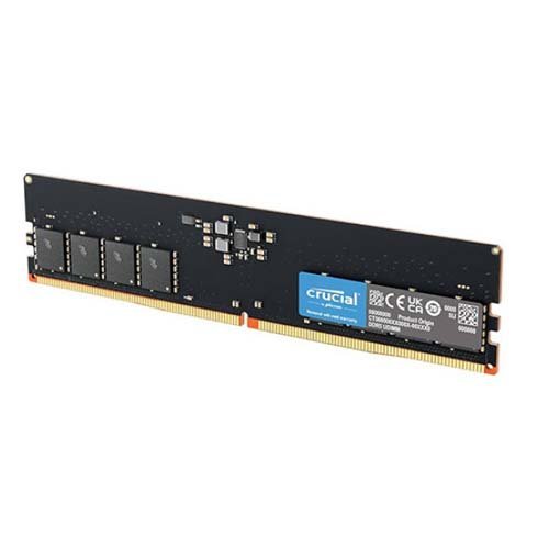 Crucial 32GB (32GBx1) 5600 MHz DDR5 Desktop Memory RAM CT32G56C46U5