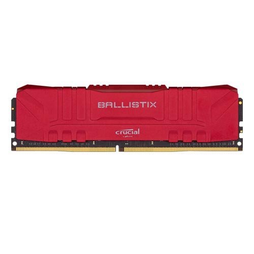 Crucial Ballistix 16GB DDR4-3000 Desktop Gaming Memory (Red) BL16G30C15U4R