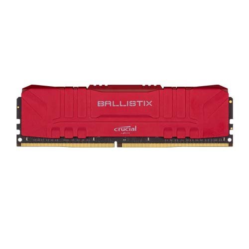 Crucial Ballistix 8GB DDR4-3600 Desktop Gaming Memory (Red) BL8G36C16U4R