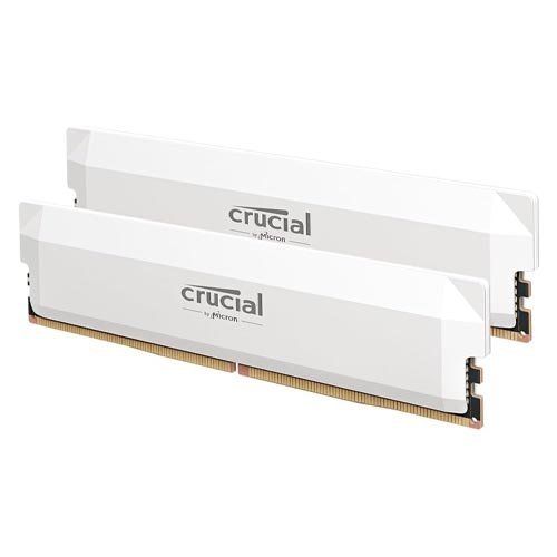 Crucial Pro 32GB (16GBx2) 5600 MHz DDR5 Desktop Memory CP2K16G60C36U5W