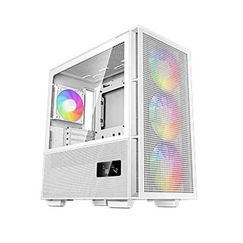 Deepcool CH560 Digital WH Mesh ARGB (E-ATX) Mid Tower Cabinet (White) R-CH560-WHAPE4D-G-1