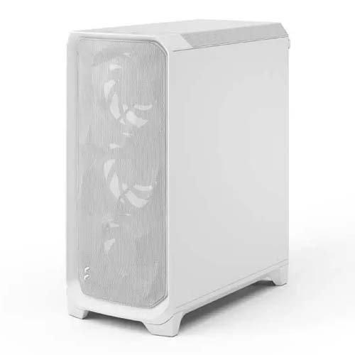 Fractal Design Meshify 3 RGB Clear TG Side Panel ATX Mid Tower Cabinet White FD-C-MES3A-07