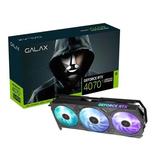 Galax RTX 4070 Ti Super EX Gamer (1-Click OC) V2 16GB Graphics Card 47UZM6MD7JDL