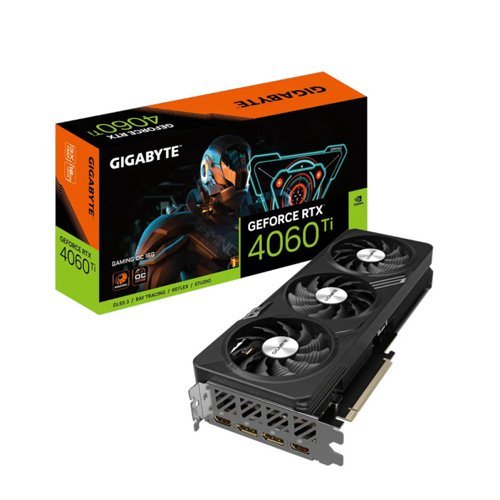 Gigabtye RTX 4060Ti Gaming OC 16Gb Gddr6 Graphic Card GV-N406TGAMING OC-16GD