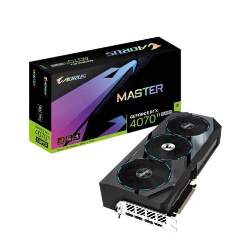 Gigabyte Aorus GeForce RTX 4070 Ti Super Master 16GB Graphic Card GV-N407TSAORUS M-16GD