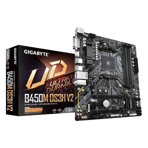 Gigabyte B450M DS3H V2 Motherboard