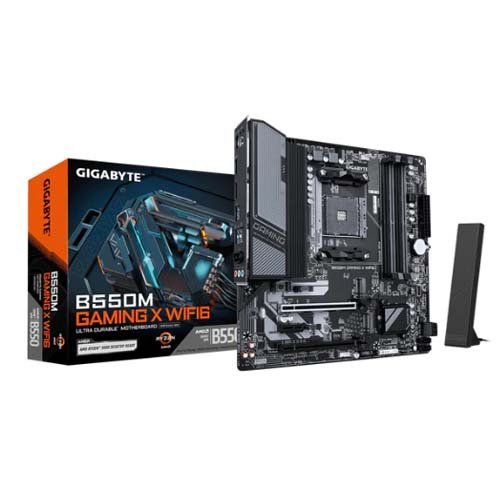 Gigabyte B550M GAMING X WIFI6 AM4 Motherboard
