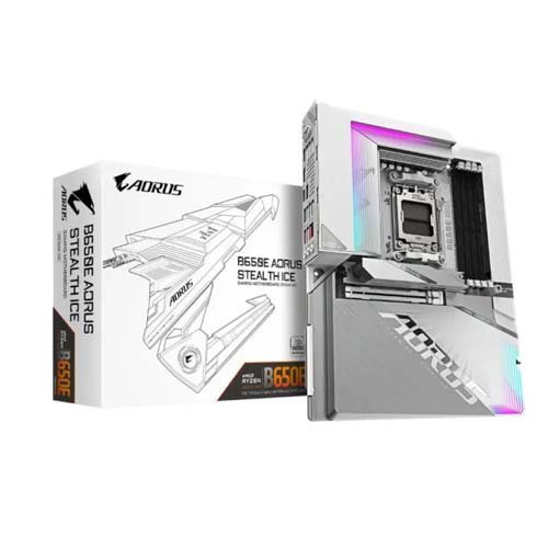 Gigabyte B650E AORUS Stealth ICE AM5 DDR5 ATX Motherboard
