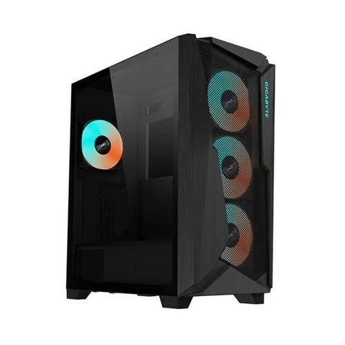 Gigabyte C301 Glass ARGB (E-ATX) Mid Tower Cabinet (Black) GB-C301G