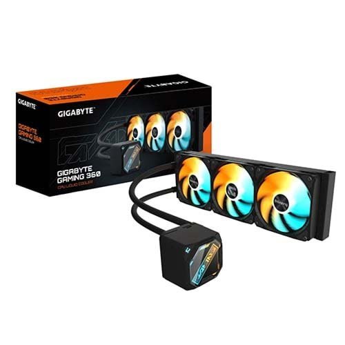 Gigabyte GAMING 360 ARGB Black AIO CPU Cooler – GP-GIGABYTE GME 360