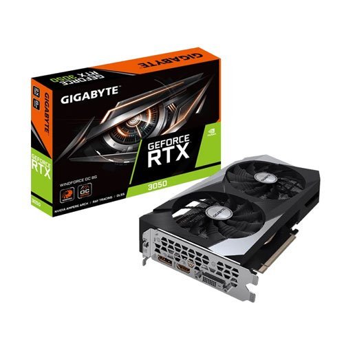 Gigabyte GeForce RTX 3050 WINDFORCE OC V2 8G Graphic Card GV-N3050WF2OCV2-8GD