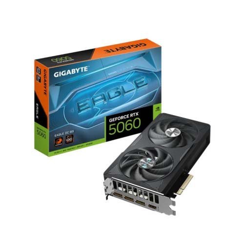 Gigabyte GeForce RTX 5060 Eagle OC 8GB GDDR7 Graphic Card GV-N5060EAGLE OC-8GD