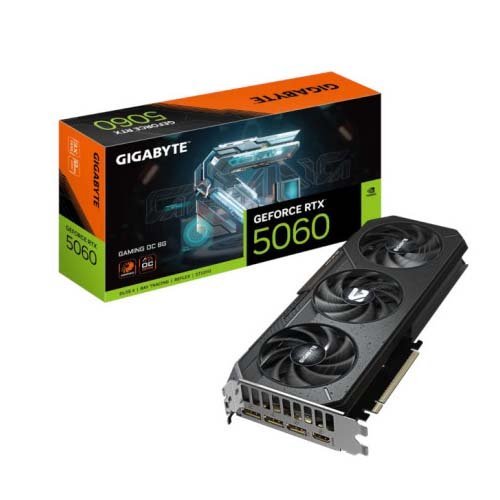 Gigabyte GeForce RTX 5060 Gaming OC 8GB GDDR7 Graphic Card GV-N5060GAMING OC-8GD