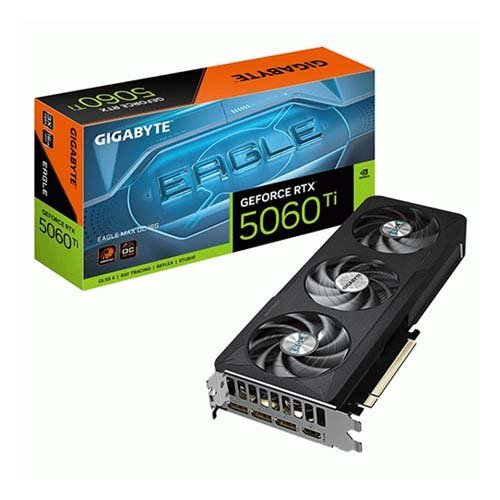 Gigabyte GeForce RTX 5060 Ti EAGLE MAX OC 8GB Graphics Card GV-N506TEAGLEMAX OC-8GD