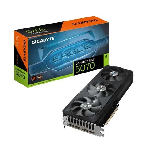 Gigabyte GeForce RTX 5070 EAGLE OC SFF 12GB GDDR7 Graphic Card GV-N5070EAGLE OC-12GD