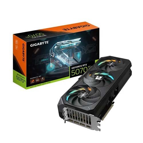 Gigabyte GeForce RTX 5070 Ti GAMING OC 16G Graphics Card GV-N507TGAMING OC-16GD